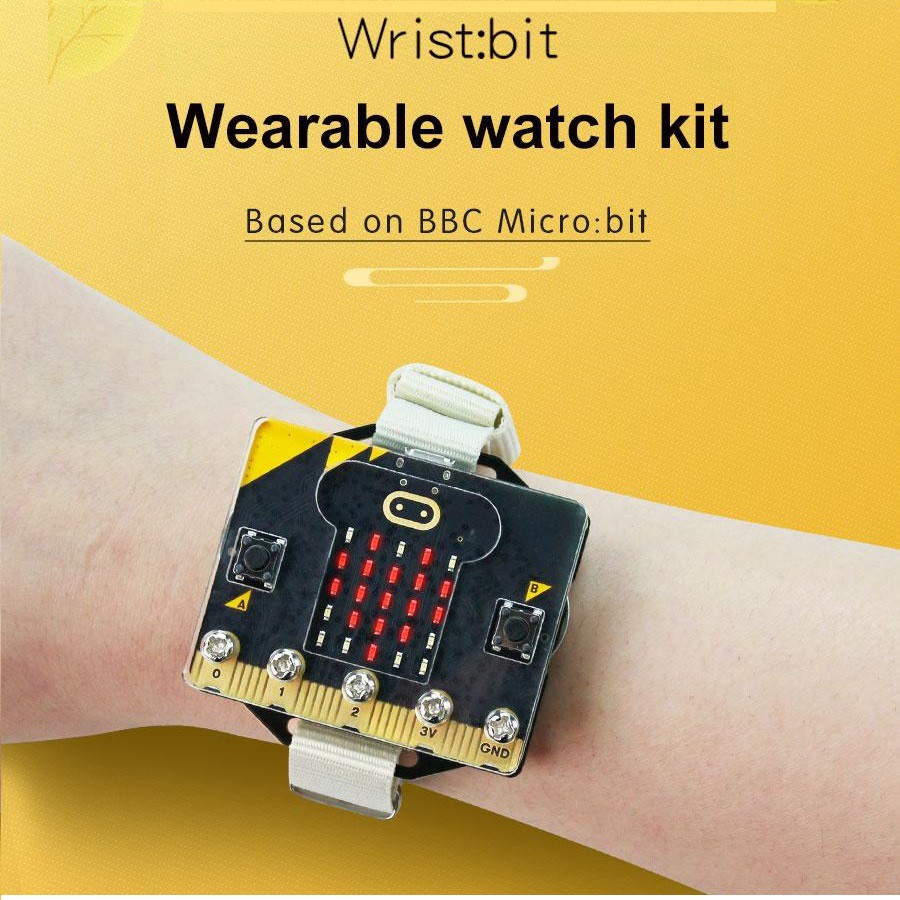 Đồ chơi STEM Wrist:bit vòng đeo tay sử dụng micro:bit