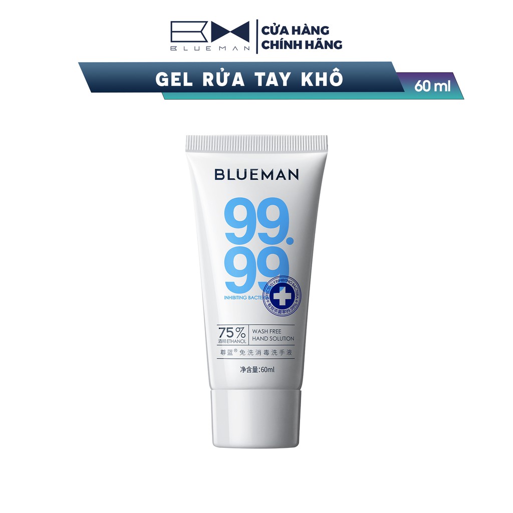 Gel Rửa Tay Khô Sạch Siêu Nhanh BLUEMAN Diệt Khuẩn 60ml ZL94 | BigBuy360 - bigbuy360.vn