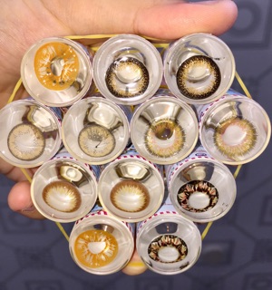 Lens mắt Nâu mẫu mới