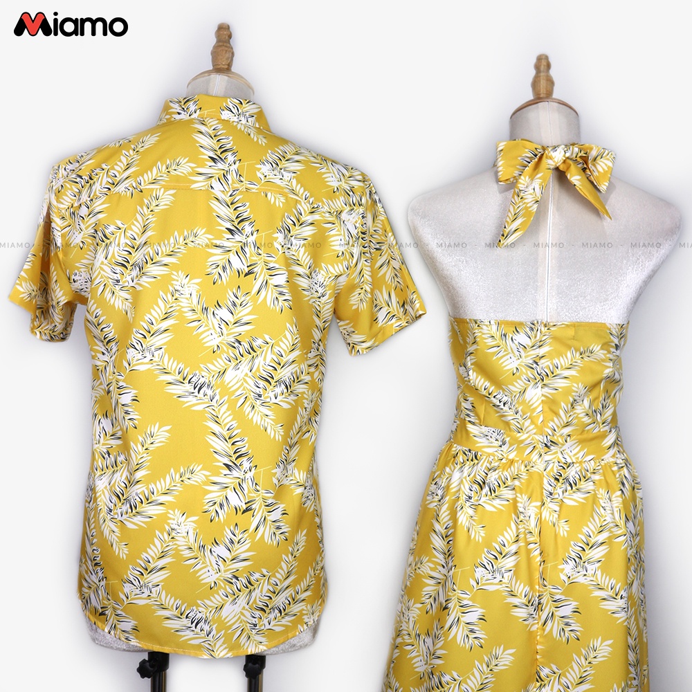 [Freeship] Set đồ đôi nam nữ đi biển thời trang cao cấp Miamo TN080 (Kèm ảnh thật)