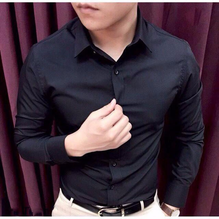Áo Sơ Mi Nam Kiểu Dáng Dài Tay Thời Trang Công Sở Hàng Việt Nam Xuất Khẩu Chất Liệu Vải Mềm Mịn Như Lụa | BigBuy360 - bigbuy360.vn