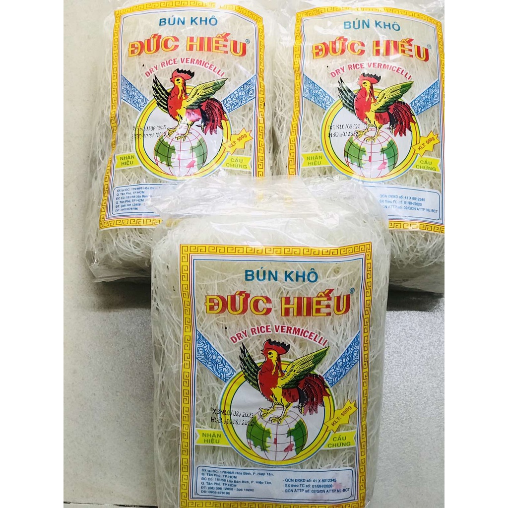 Khuyến mãi 01 cây Bún khô Đức Hiếu 6kg