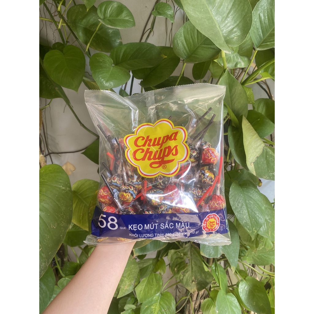 Kẹo Mút Sắc Màu Chupa Chups (Gói 58 que-mới)