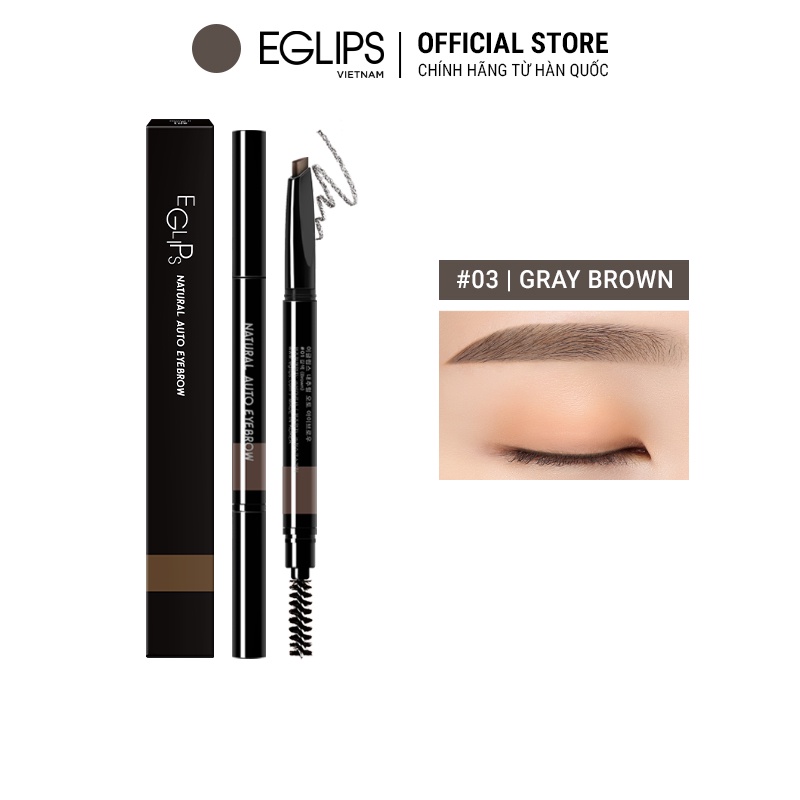 Kẻ mày Eglips Natural Auto Eyebrow (đầu tam giác) 0.3g