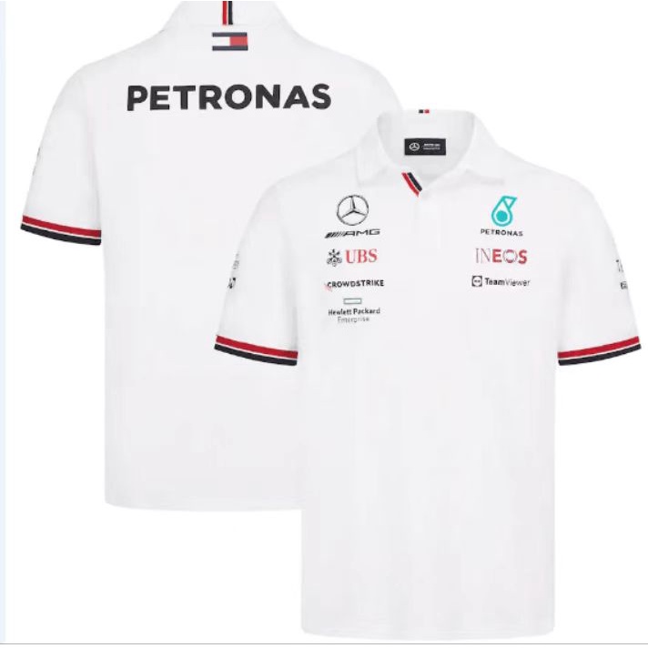 Áo Thun POLO Tay Ngắn 2022 New F1 Mercedes-benz benz Hamilton Bottas POLO Cho Nam