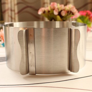 Khuôn ring mousse tròn thay đổi kích thước