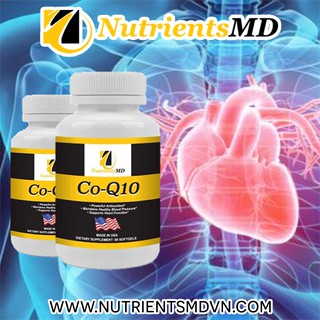 NutrientsMD Co-Q10 - Hỗ trợ sức khỏe tim