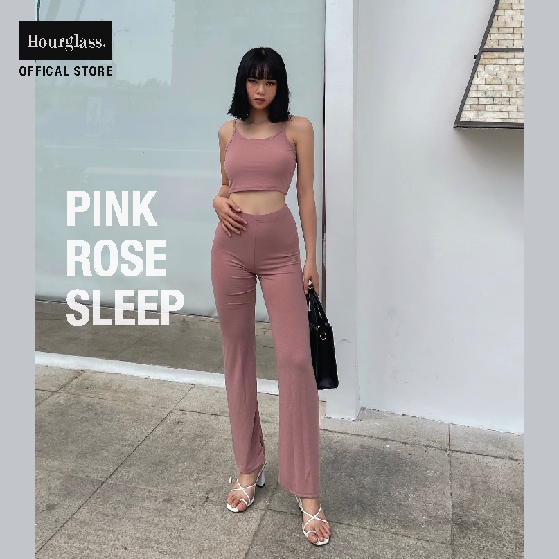 Set đồ ngủ nữ HOURGLASS - PINK ROSE SLEEP | BigBuy360 - bigbuy360.vn