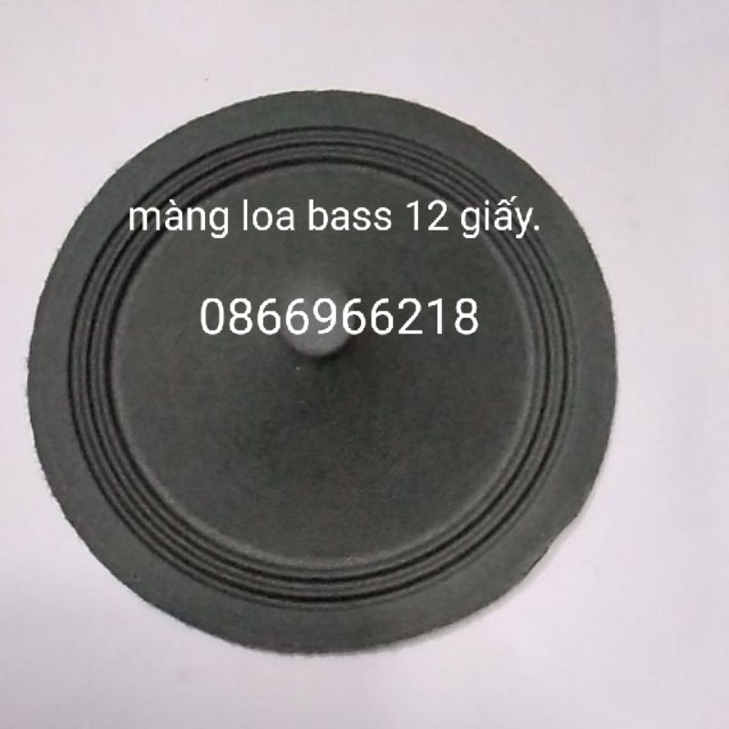 Màng loa bass 12 giấy .