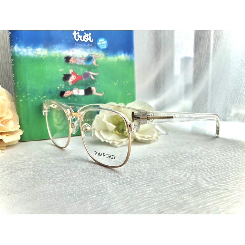 Gọng Kính Nam Nữ Nhựa Dẻo Mắt Kính Bọc Hợp Kim | BigBuy360 - bigbuy360.vn