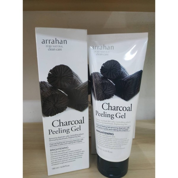 GEL TẨY TẾ BÀO CHẾT THAN HOẠT TÍNH - ARRAHAN CHARCOAL PEELING GEL