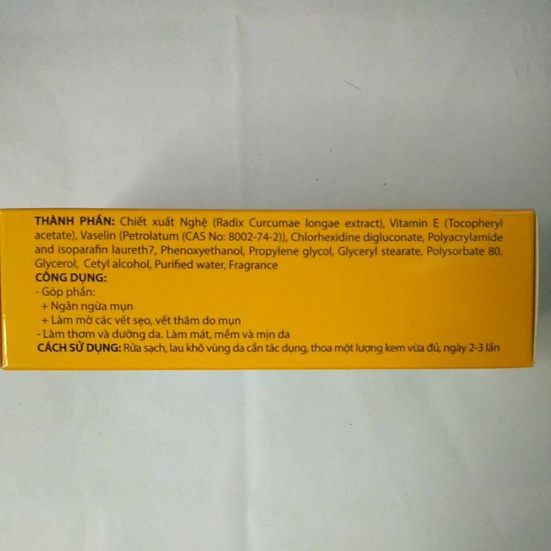 Kem nghệ Yoosun 25g - Mờ thâm, giảm sẹo, ngừa mụn, làm thơm và dưỡng da.