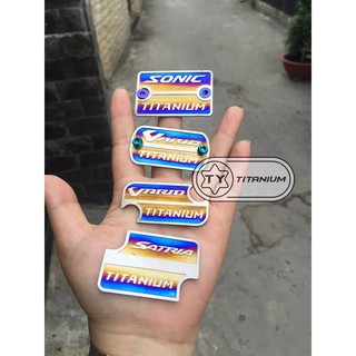 [Video+Hình thật] 💥💥Tem titan nắp dầu siêu hot CỰC CHẤT