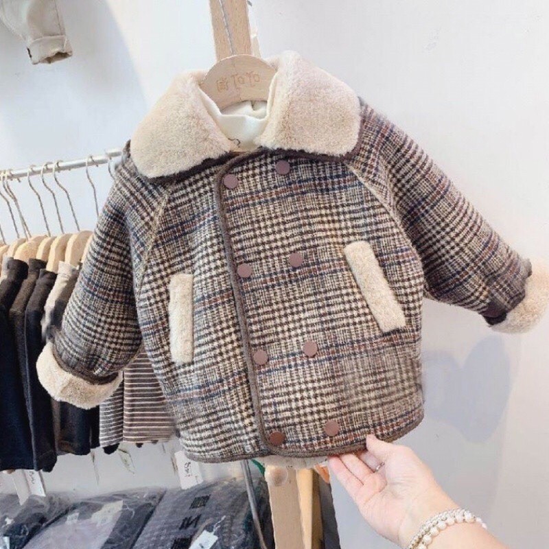 Áo khoác dạ phong cách Hàn quốc