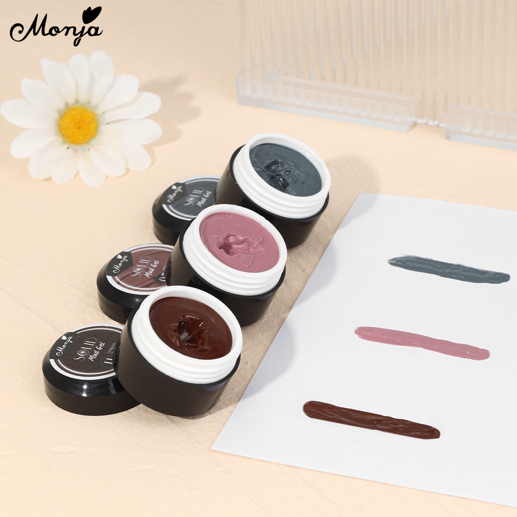 MONJA Gel sơn móng tay nhanh khô 20 màu xinh xắn