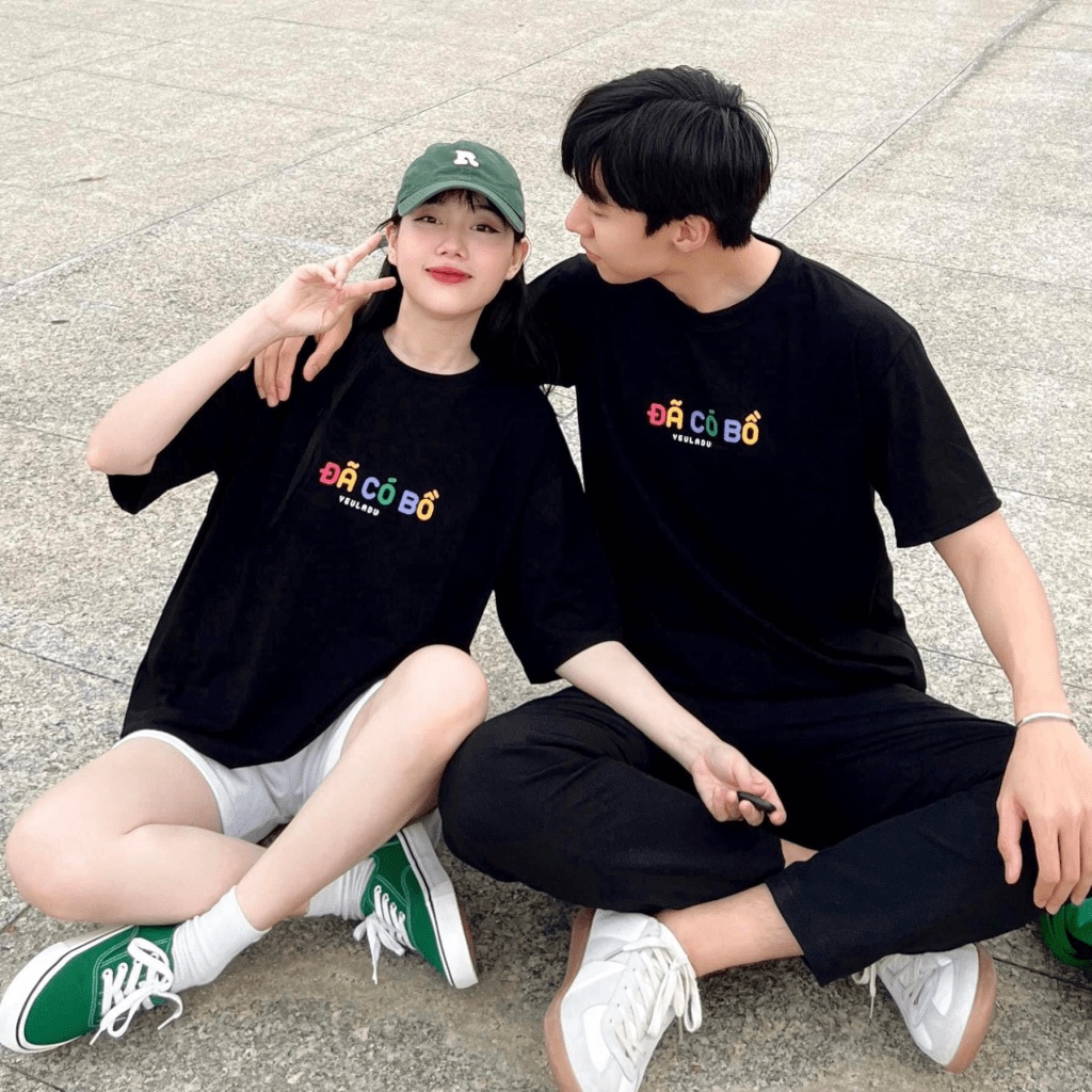 Mẫu Mới Áo Phông | Xả Lỗ Tới 50% Mẫu Áo Thun Cho Các Cặp Đôi In ĐÃ CÓ BỒ Cực HOT NA