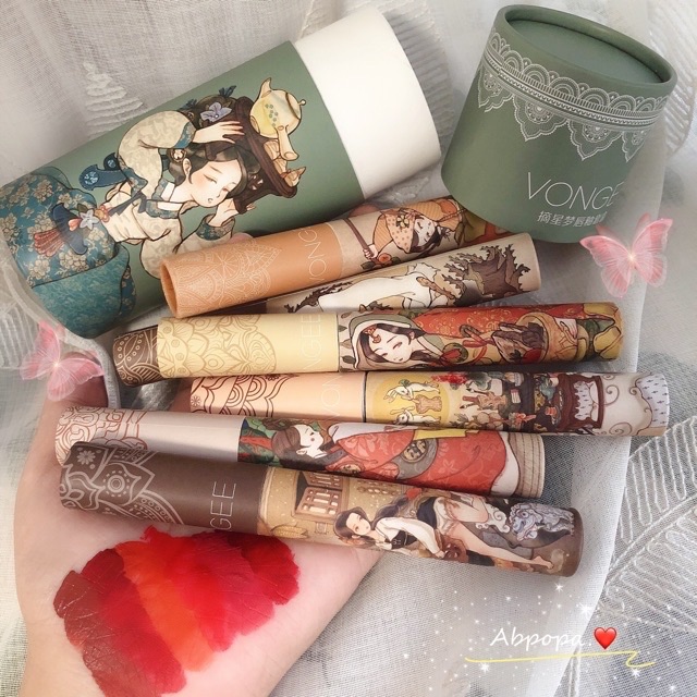 Set 6 son kem cổ trang hộp xanh | BigBuy360 - bigbuy360.vn