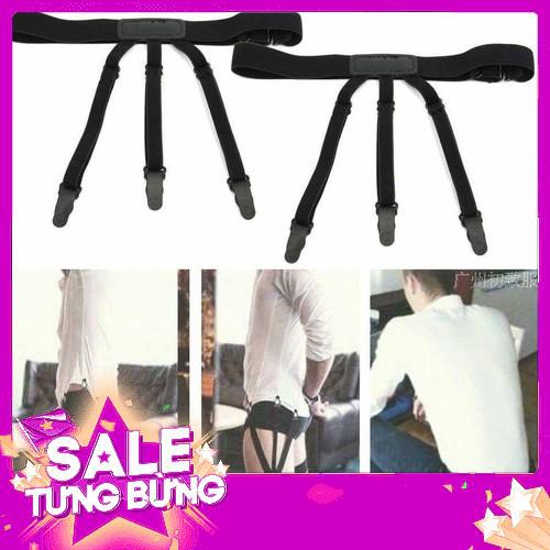 KML Bộ dây đai giữ áo sơ mi đóng thùng (1 đôi 2 bên) chống bung khi ngồi làm việc, di chuyển MP40498 RE