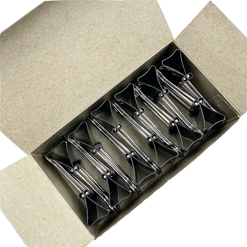 Kẹp giấy Double A 19mm - Hộp gồm 12 chiếc