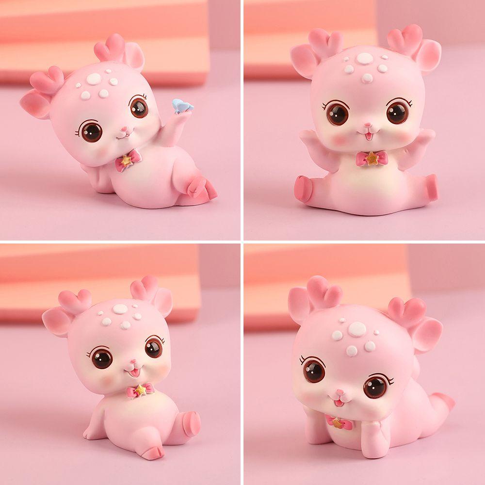 CONOPERY Tượng Điêu Khắc Hình Hươu Trang Trí Nhà Cửa / Sân Vườn