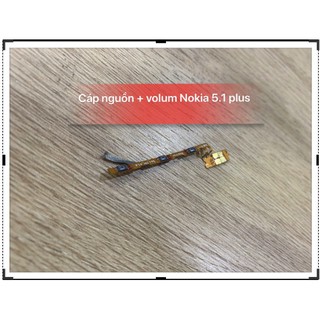 Cáp Nguon + volum Nokia 5.1 Plus