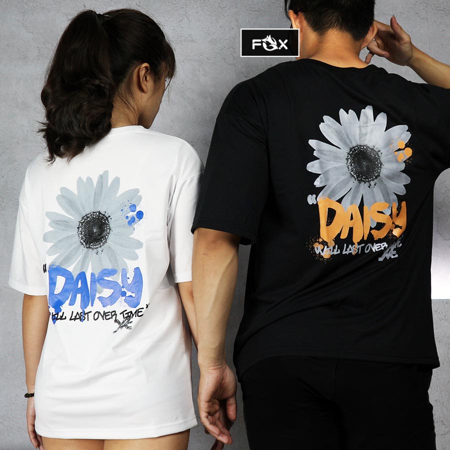 Áo thun tay lỡ dáng unisex form rộng phong cách ullzang in hình ngẫu nhiên