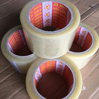 Combo 10 cuộn băng dính trắng. 7cm dài 100y