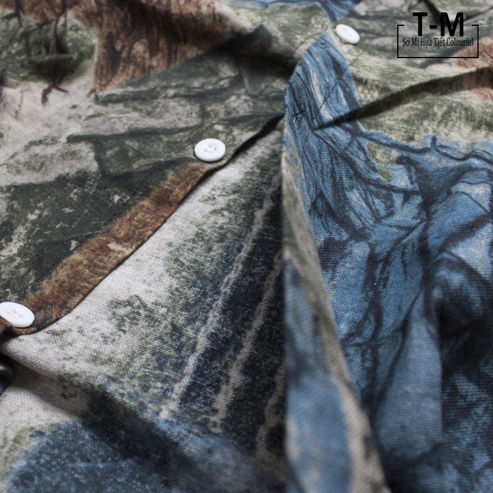 [Mã AOSOMT5 hoàn 15% tối đa 30k xu đơn 99k] Áo sơ mi hoạ tiết Colourful tay ngắn nam thoáng mát, không nhăn | BigBuy360 - bigbuy360.vn