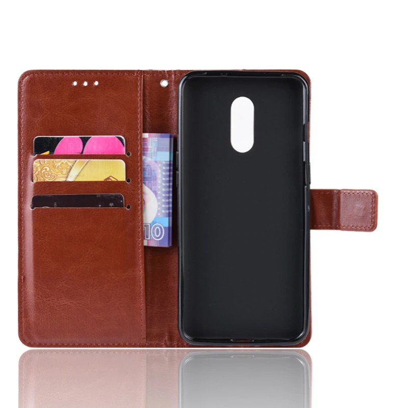 Flip Wallet Leather Case For BlackBerry Keyone keytwo priv DTEK70