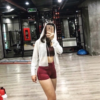 ÁO KHOÁC LƯỚI MẶC NGOÀI CÓ NÓN TẬP GYM, PICKLEBALL