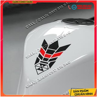 🏆 Tem decal dán dè trước , bình xăng, Tem phản quang hình mũi tên Spirit Beast chính hãng 🏆