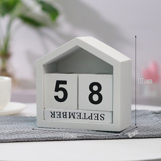 Lịch để bàn bằng gỗ để bàn sáng tạo
