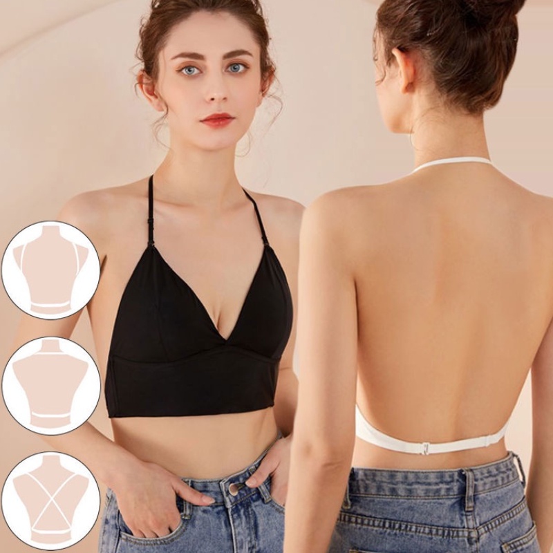 1 Áo Lót Ống Tam Giác Có Mút Nâng Ngực Quyến Rũ Cho Nữ