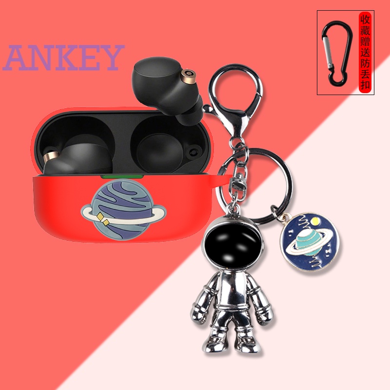 Sony WF-1000XM4 / WF-1000XM3 / WF-XB700 Case Vỏ Bảo Vệ Hộp Sạc Tai Nghe Sony Wf-1000Xm4 / Wf-1000Xm3 / Wf-Xb700 Bằng Silicon Trong Suốt Siêu Mỏng Chống Rơi