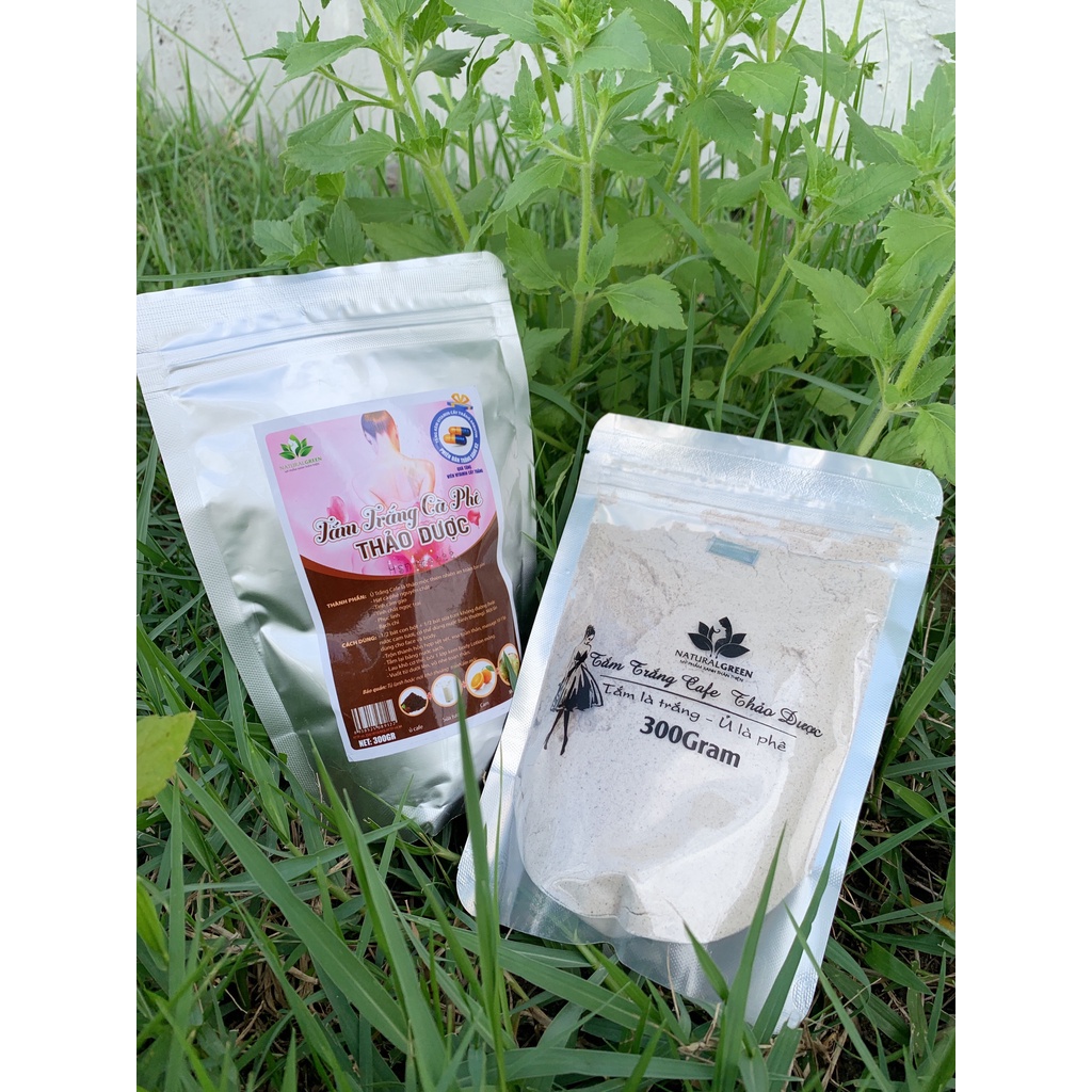 Ủ TRẮNG CAFE Tắm trắng cafe thảo dược tắm trắng tại nhà an toàn, làn da mịn màng, trắng sáng 300gr