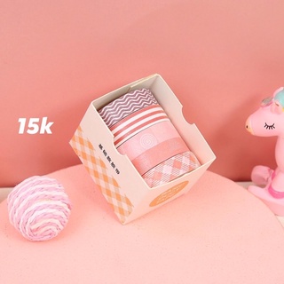 5 cuộn washi dễ thương