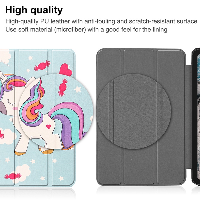 Bao da máy tính bảng nắp lật có thể điều chỉnh cho Nokia T20 10.4 inch T20 TA-1397 TA-1394 TA-1392