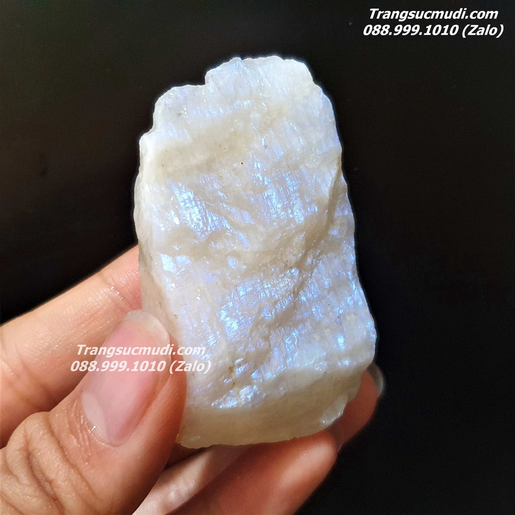 Đá mặt trăng moonstone thô tự nhiên