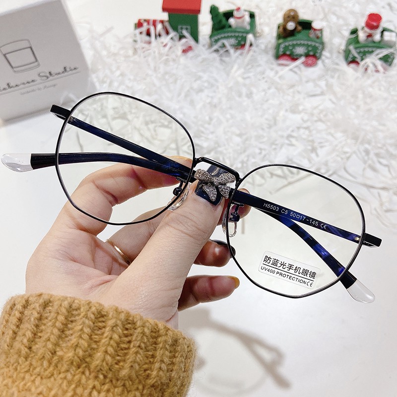 Mắt Kính Gọng Tròn Chống Ánh Sáng Xanh Jz5503 | BigBuy360 - bigbuy360.vn