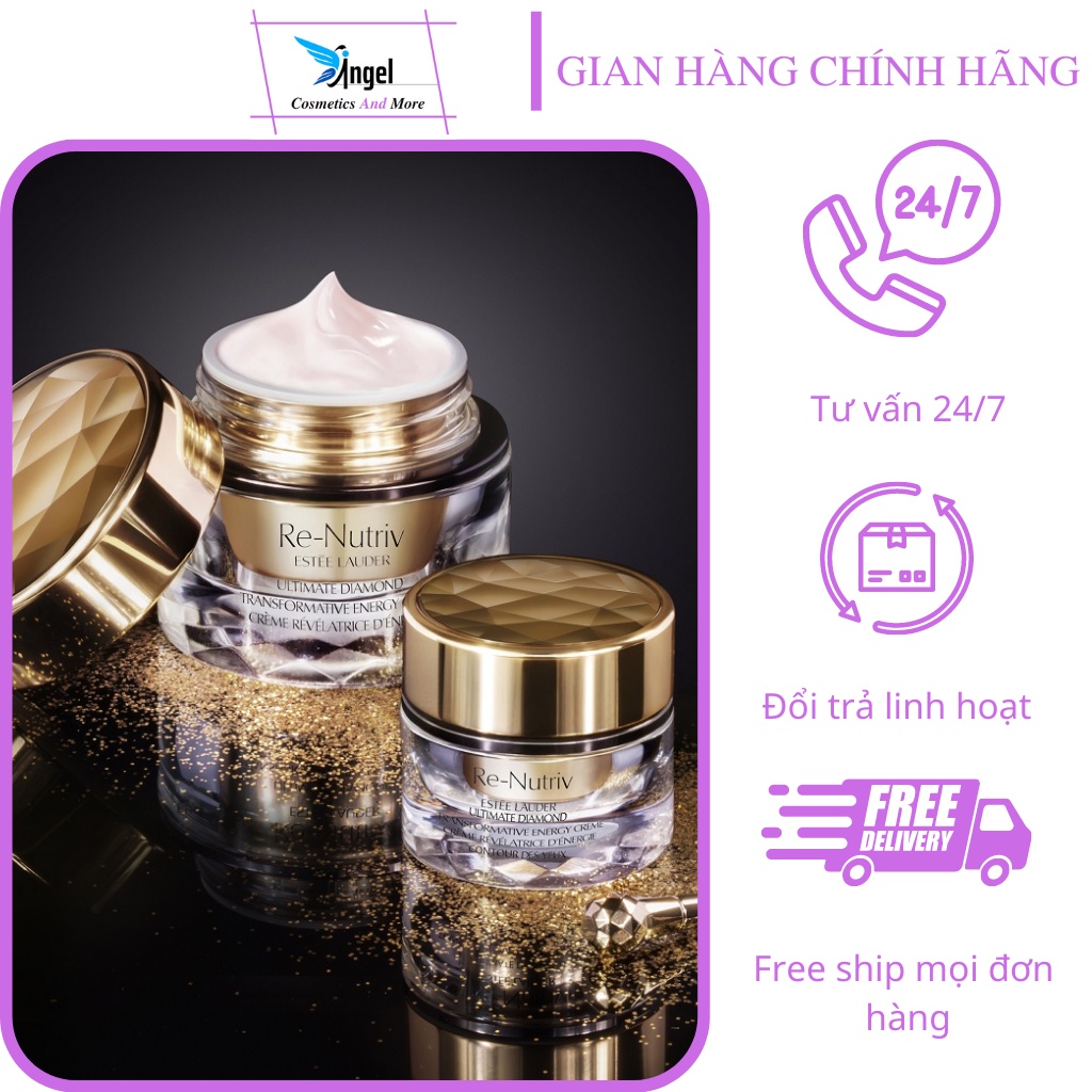 Kem Dưỡng Da Estée Lauder Re-Nutriv Ultimate Diamond Transformative Energy Creme 5ml