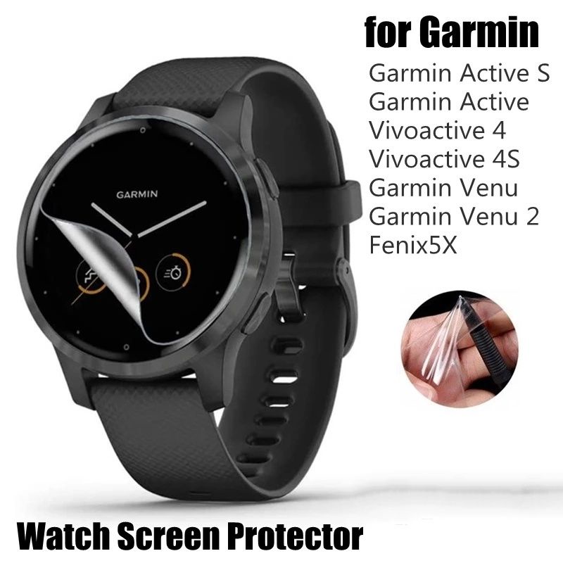 Bộ 5 miếng dán TPU Bảo Vệ màn hình dành Cho Garmin Vivoactive 4 / 4S
