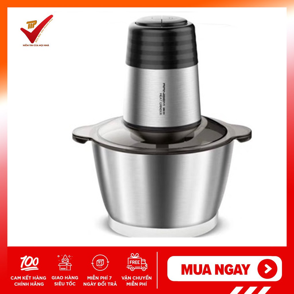 [Mã ELHADEV giảm 4% đơn 300K] Máy xay thịt Ranbem cối inox