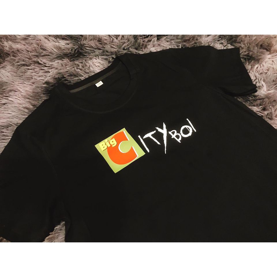 Áo phông 100% Cotton cho nam / nữ / unisex Funny Logo: Big City Boy by The Runaway