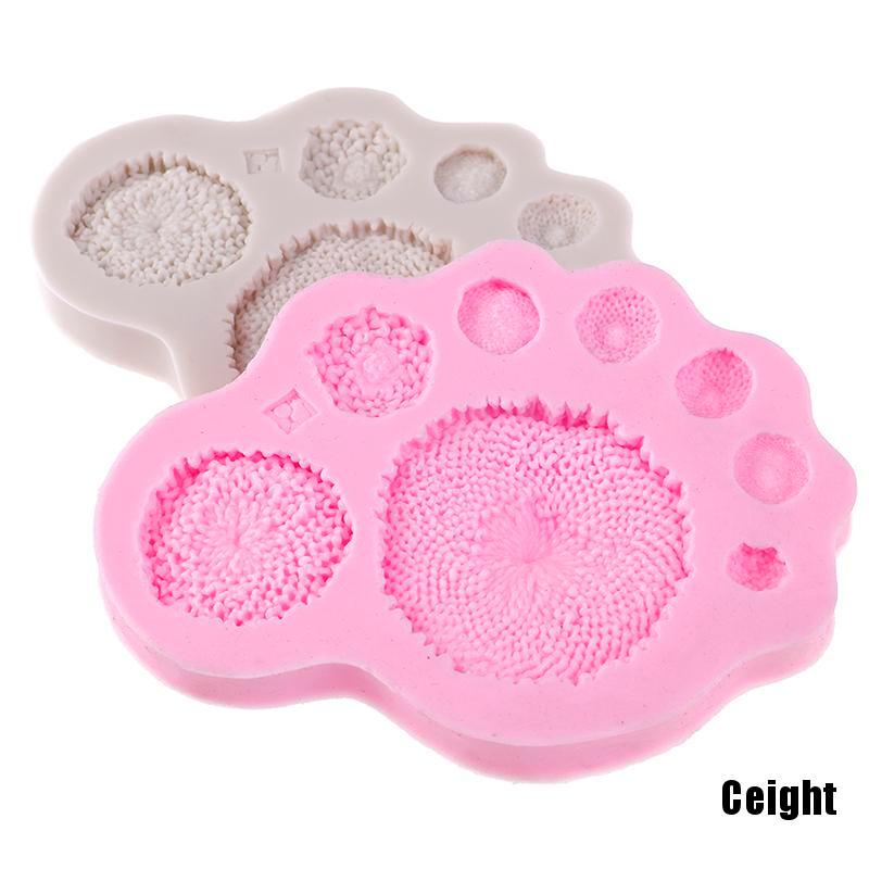 Khuôn Silicone Làm Bánh Hình Hoa Cúc Sống Động