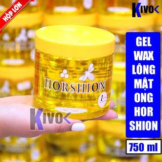 Sáp Wax Lông Lạnh Horshion Mật Ong - Gel Tẩy Lông Chân Tay Nách HỘP LỚN 750 ml thumbnail