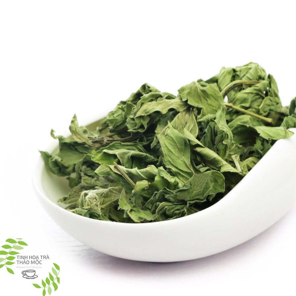 (ảnh thật + video) Trà bạc hà - Lá bạc hà sấy khô làm thuốc, đắp mặt 1 lọ