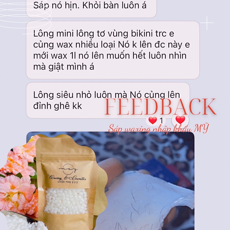 COMBO WAXING ĐÁNG YÊU MIX MỠ NGỌC LAN MÙI THƠM [MAY]