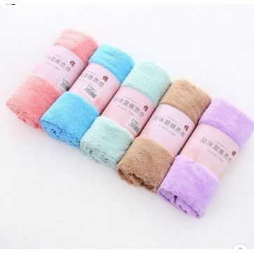 Khăn Rửa Mặt Hàn Quốc Nhiều Màu Siêu Mềm Mịn