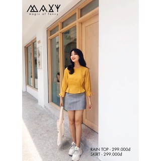 ÁO - RAIN BOW TOP - Mint / Mustard / Blue/ White/ Orange / Black /TOP