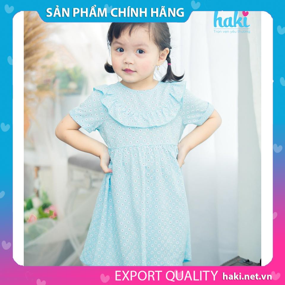 Váy bé gái cộc tay bèo ngực chính hãng HAKI HK483